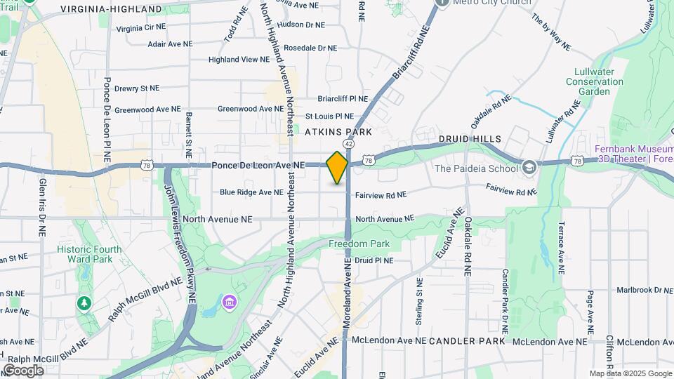 1150 NE Blue Ridge Ave Mapa y Detalles de la Ubicación