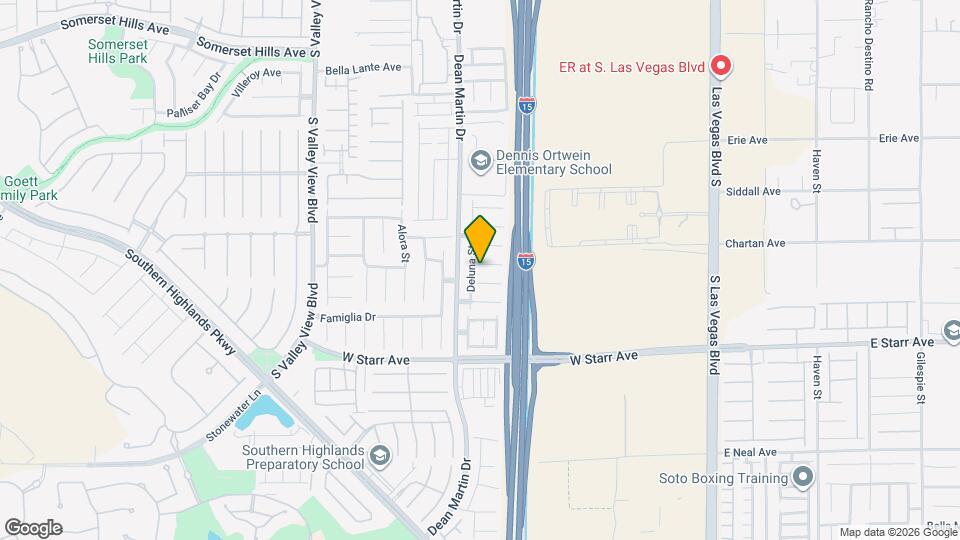 3121 Cerone Ct Mapa y Detalles de la Ubicación