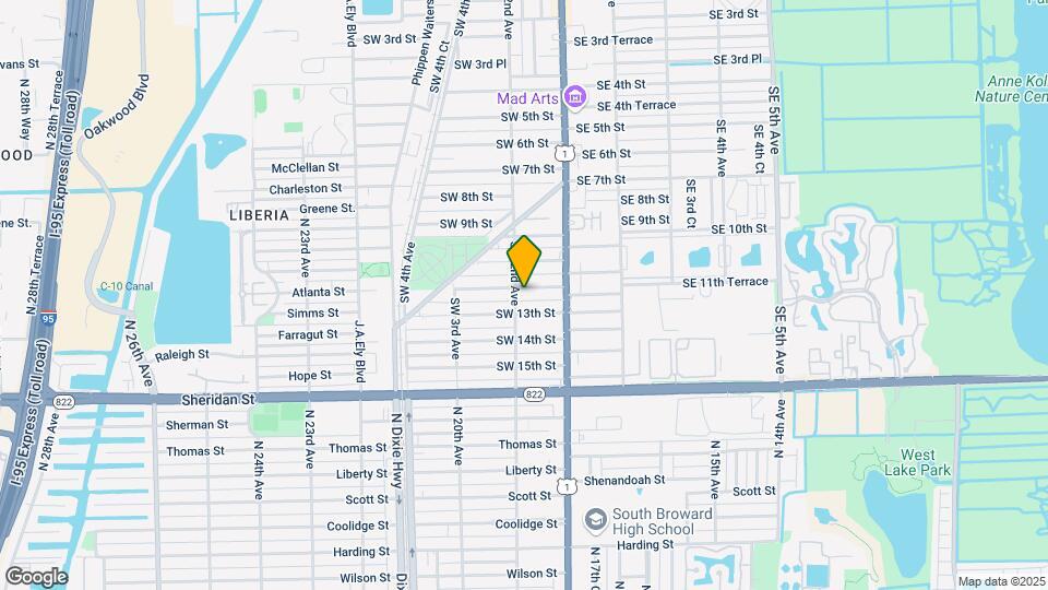 55 SW 12th St Mapa y Detalles de la Ubicación