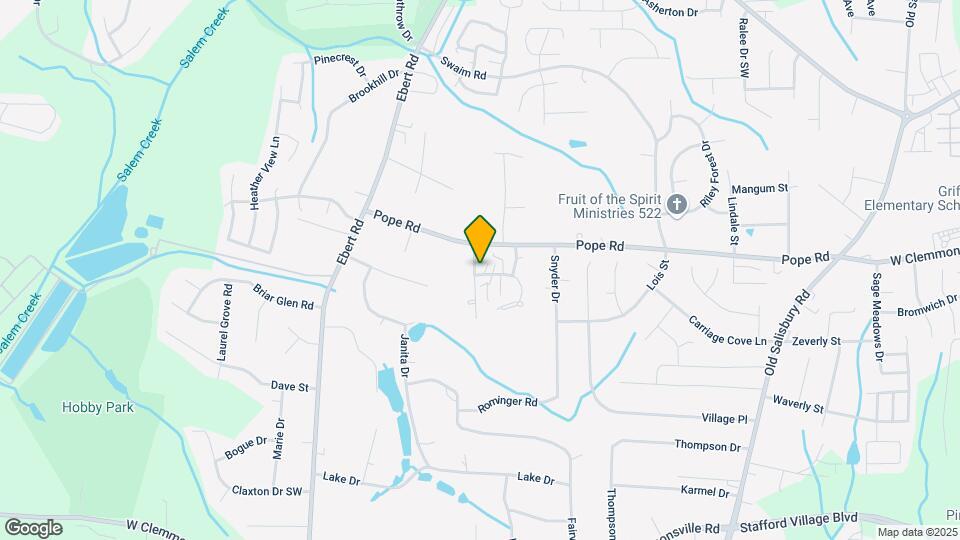 2000 Ridge Brook Ct Map and Location Details