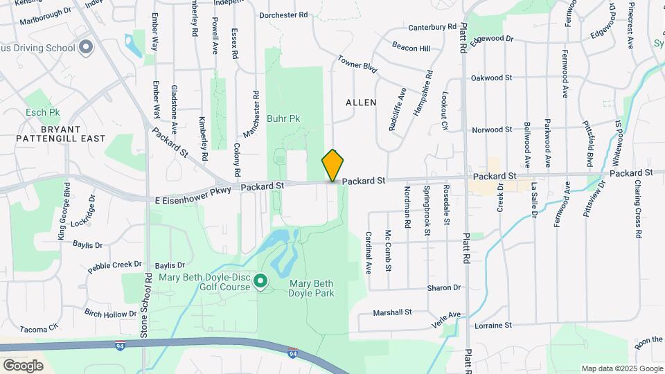 2828 Packard St Map and Location Details