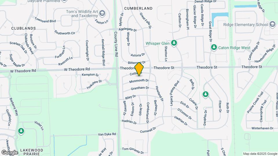 6917 Monmouth Dr Map and Location Details