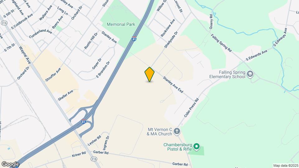 858 Rising Sun Ln Map and Location Details