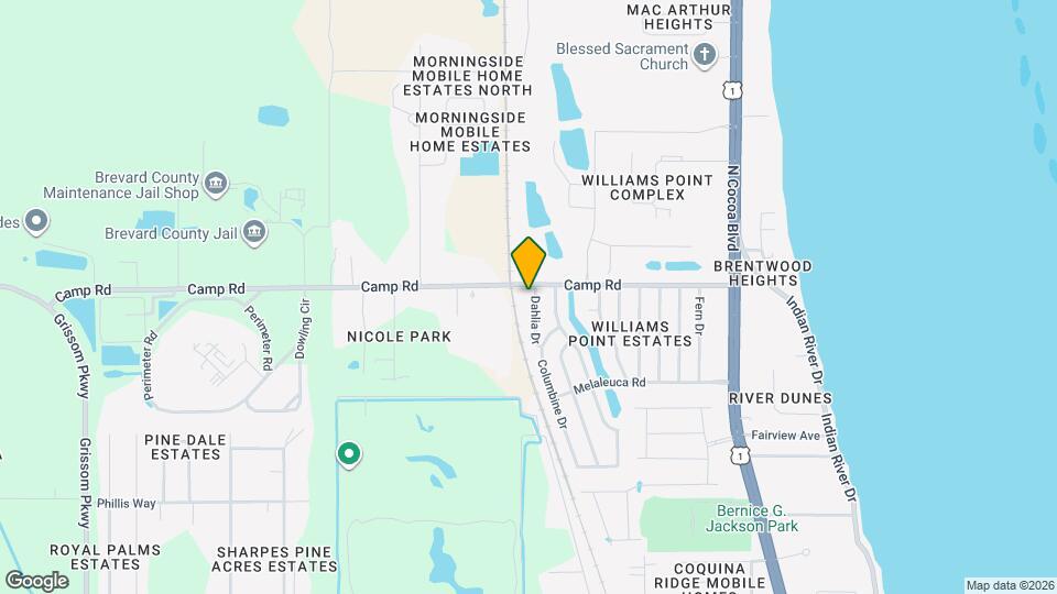 6995 Dahlia Dr Mapa y Detalles de la Ubicación