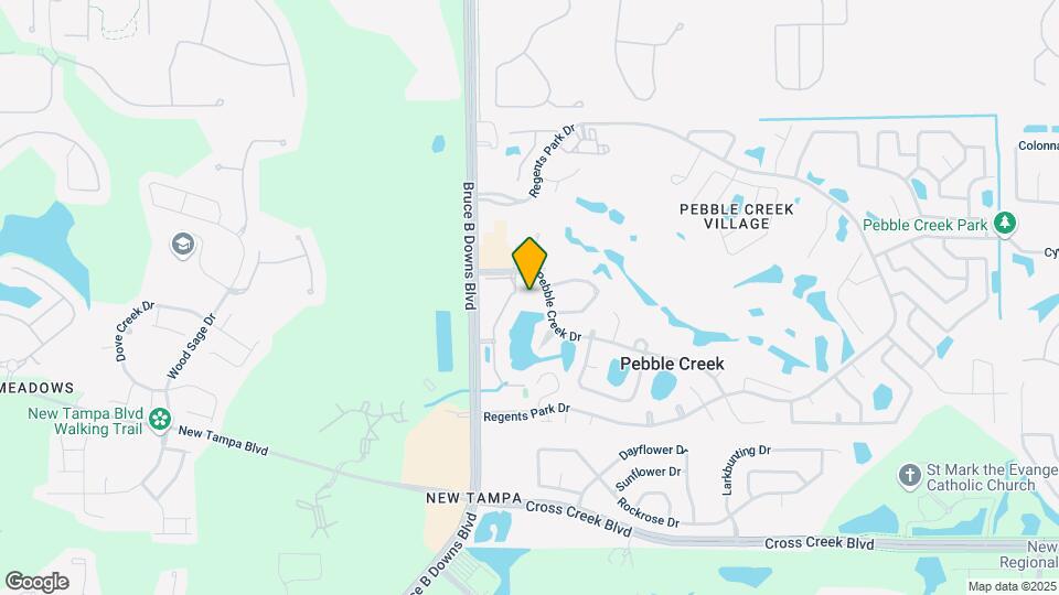 9027 Pebble Creek Dr Map and Location Details