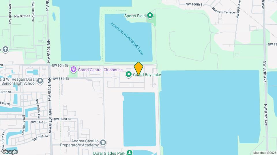 8800 NW 98th Ct Map and Location Details