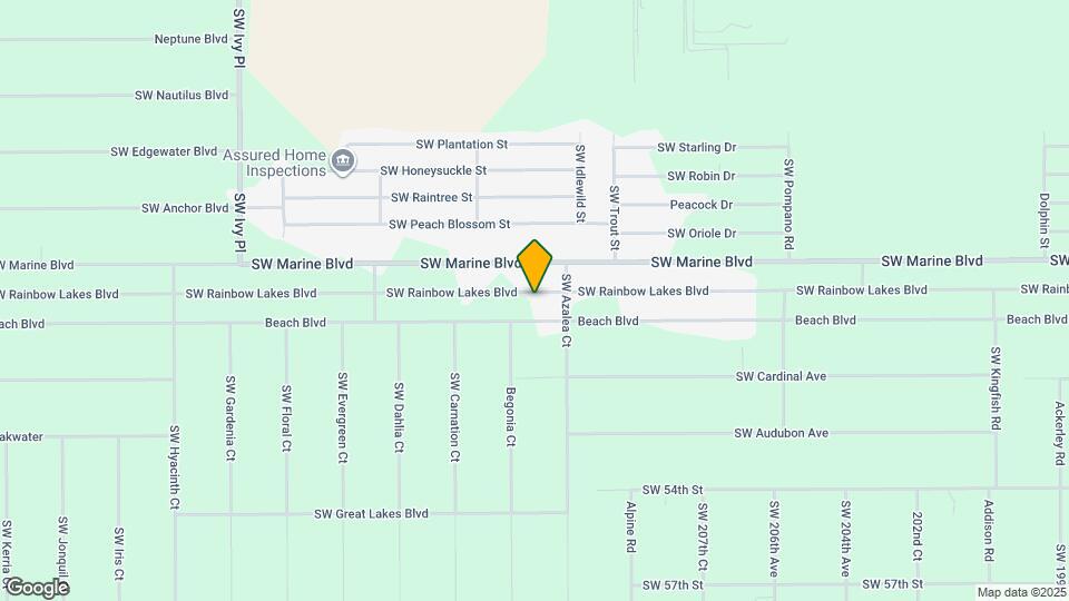 21142 SW Rainbow Lakes Blvd Map and Location Details