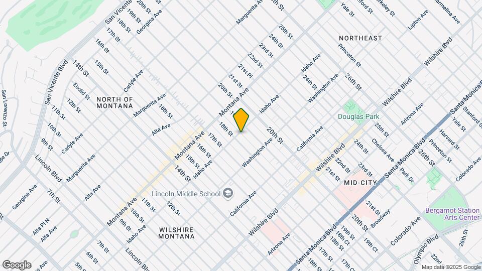1810 Idaho Ave Mapa y Detalles de la Ubicación