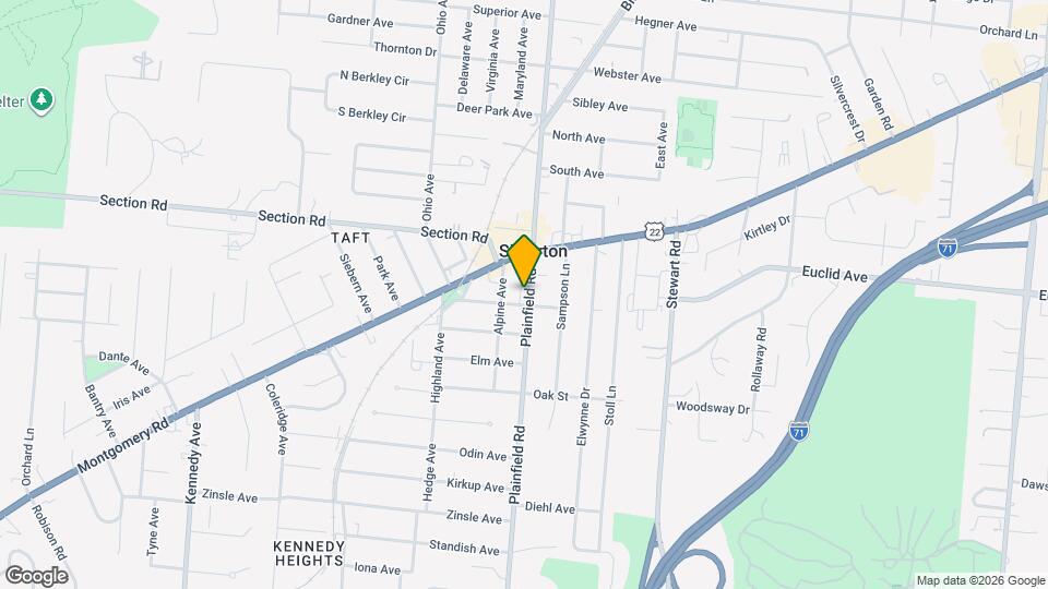 6835 Plainfield Rd, Unit 3 Mapa y Detalles de la Ubicación