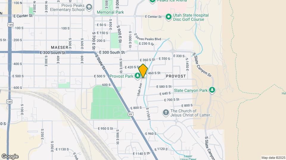 519 Utah Ave Map and Location Details