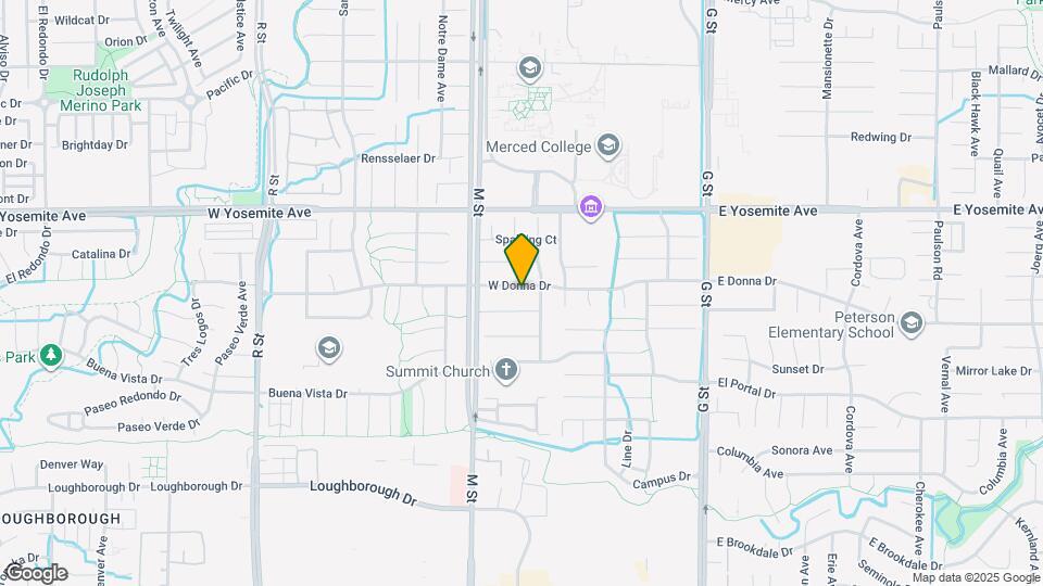 526 W Donna Dr Map and Location Details