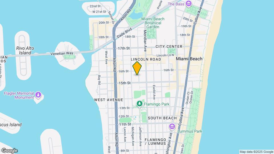 1536 Jefferson Ave Map and Location Details