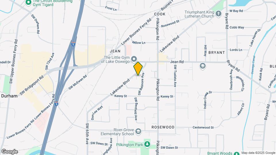 5854 Lakeview Blvd Map and Location Details