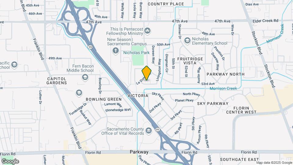 4617 Livingston Way Map and Location Details