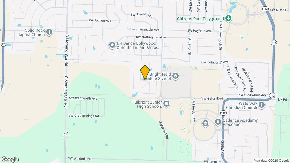 5102 SW Stanford Ct Map and Location Details