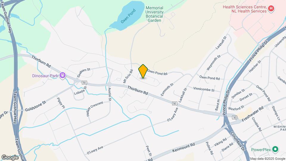1 Cumberland Crescent Map and Location Details
