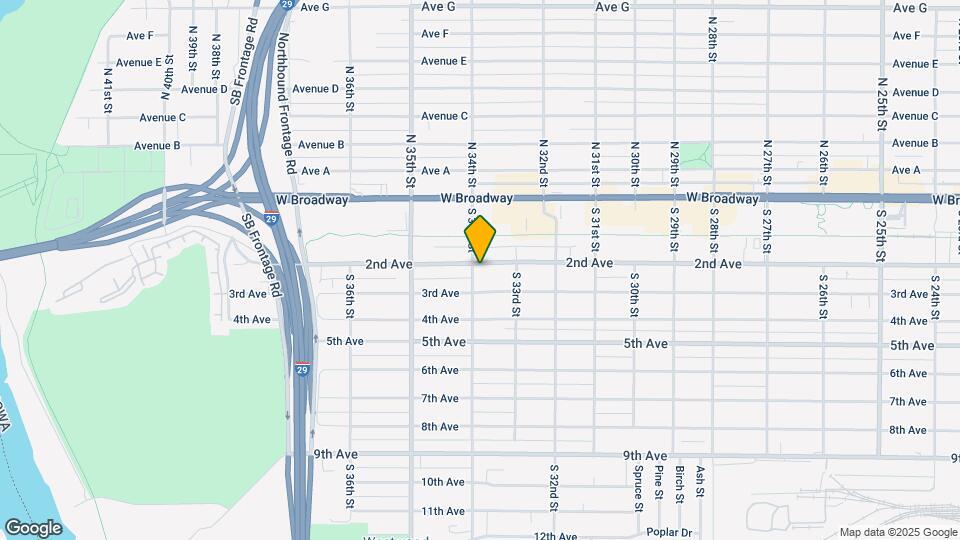 3329 2nd Ave Mapa y Detalles de la Ubicación