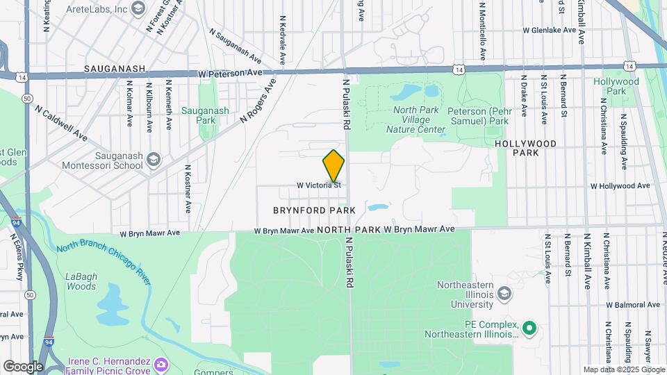 5715 N Keystone Ave Map and Location Details