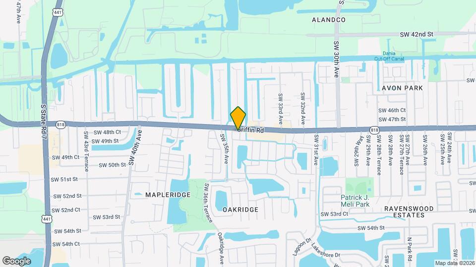 4827 SW 34th Ave Map and Location Details