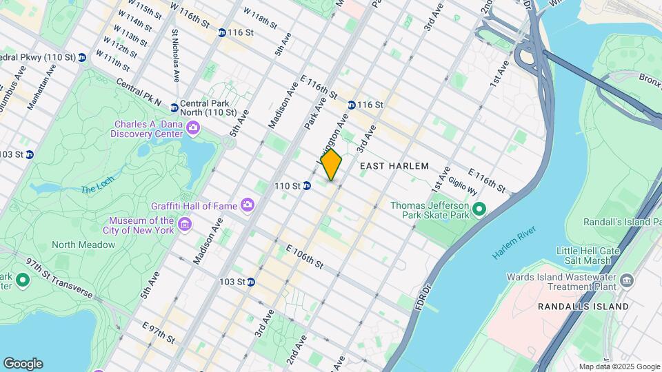 186 E 111th St Mapa y Detalles de la Ubicación