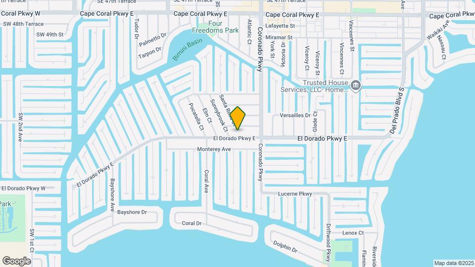 709 El Dorado Pkwy E Map and Location Details