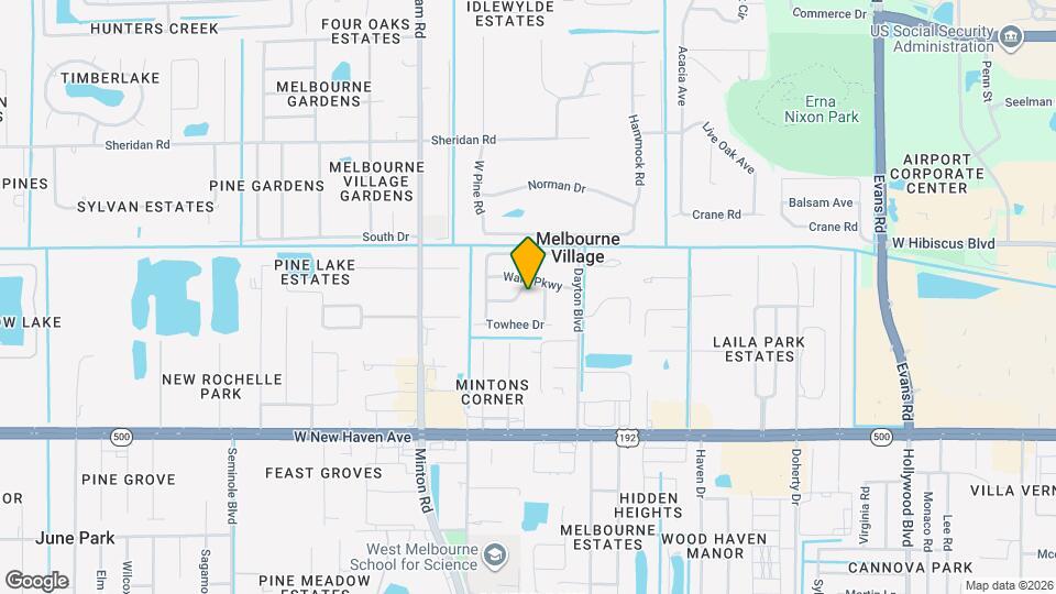 6725 Blue Jay Ln Map and Location Details