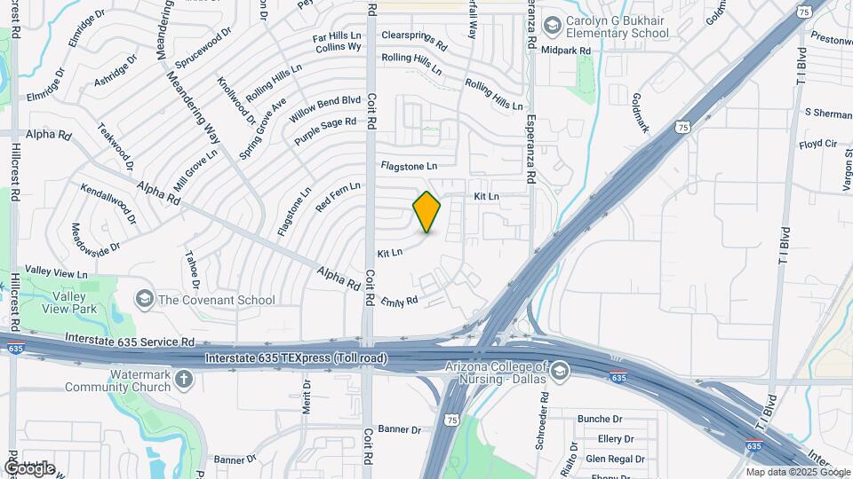 13340 Kit Ln Map and Location Details