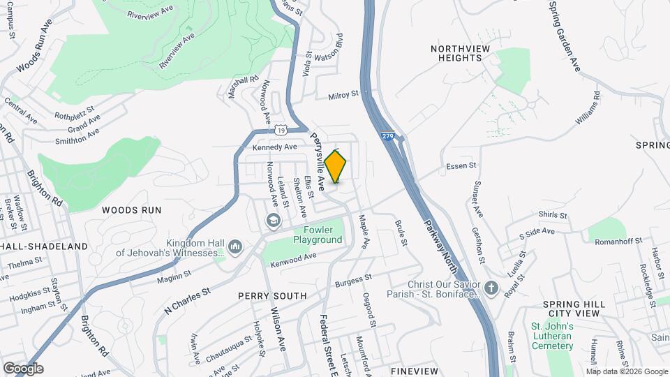 2649 Veteran St Map and Location Details