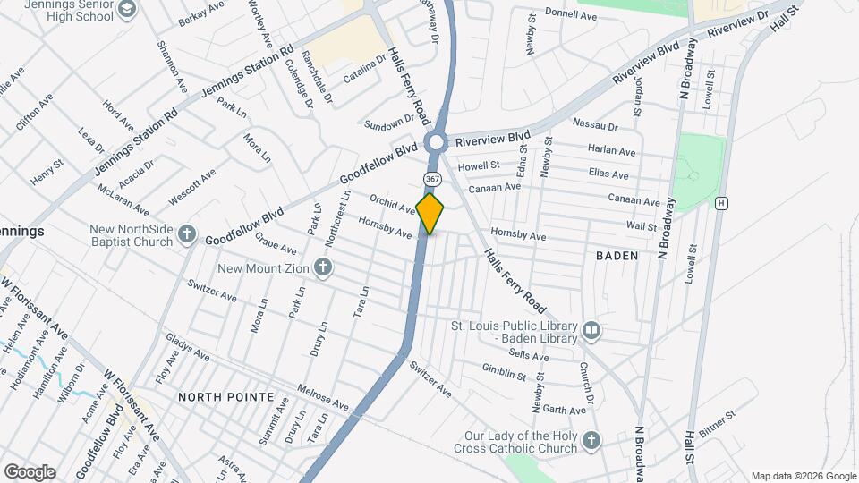 8828 Riverview Blvd, Unit 2S Mapa y Detalles de la Ubicación