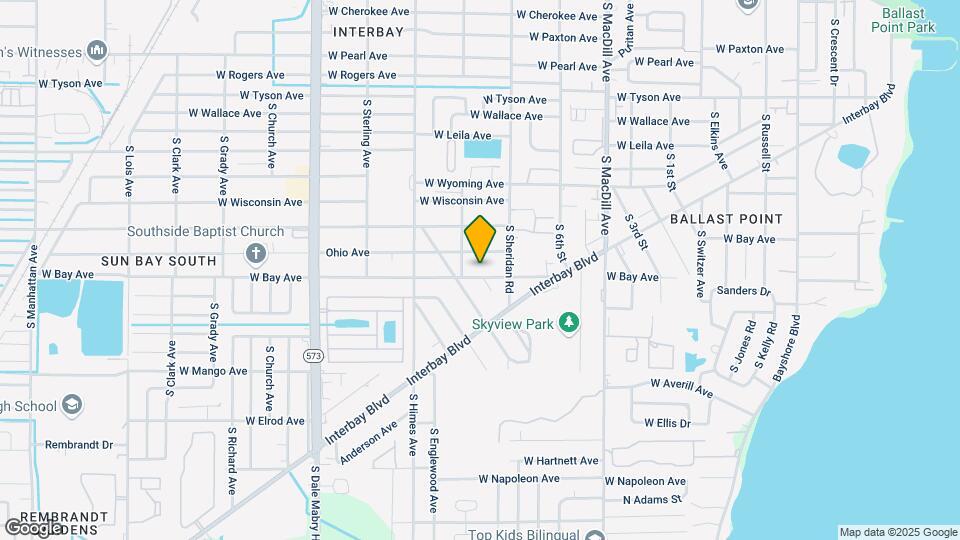 3415 W Bay Ave Map and Location Details