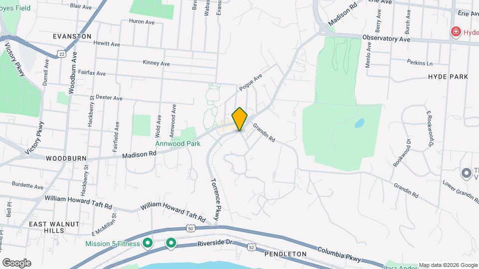 2105 Herrick Ave Map and Location Details