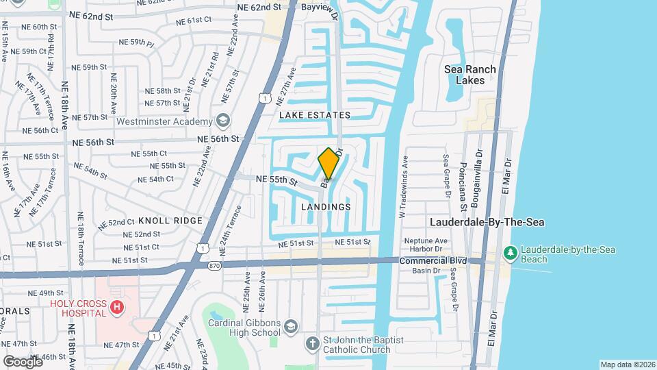 5510 Bayview Dr Map and Location Details