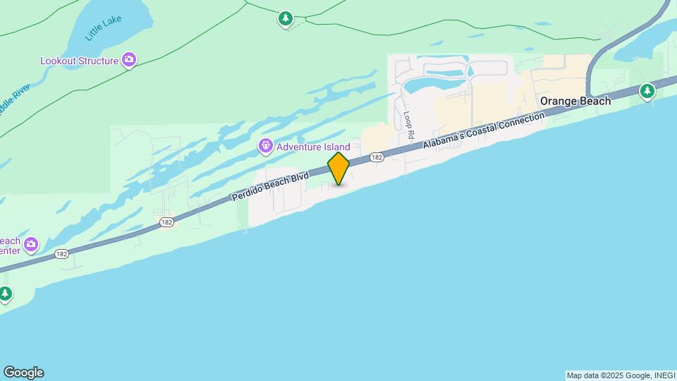 24800 Perdido Beach Blvd Map and Location Details