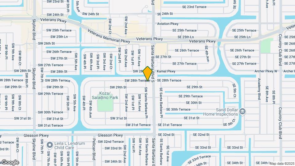 2825 SW Santa Barbara Pl-Unit -1 Map and Location Details