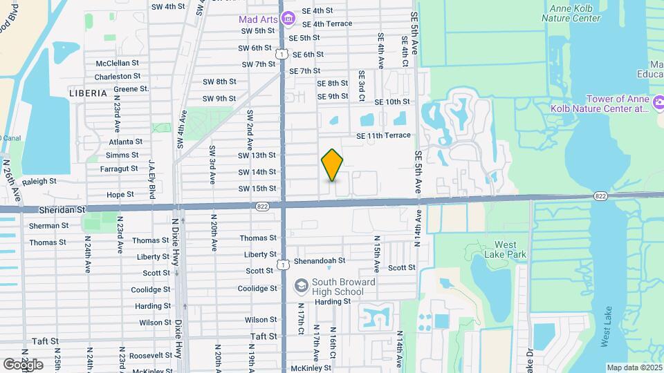 208 SE 15th St Mapa y Detalles de la Ubicación