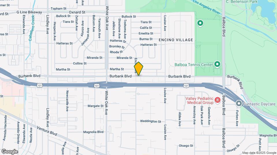 Burbank Apartments Mapa y Detalles de la Ubicación