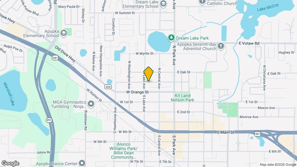 62 W Magnolia St Map and Location Details