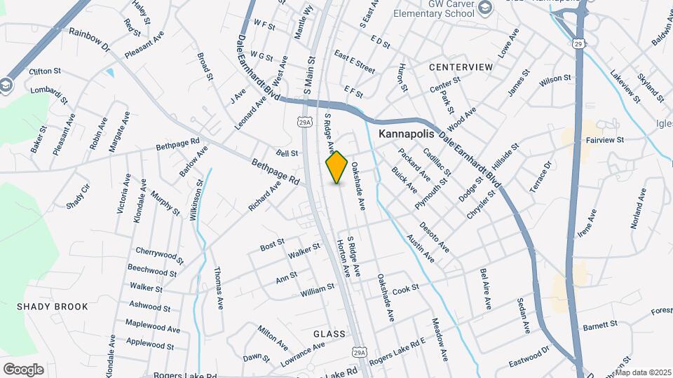 816 S Ridge Ave Mapa y Detalles de la Ubicación