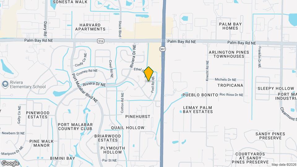 1265 Ethel Cir NE Map and Location Details