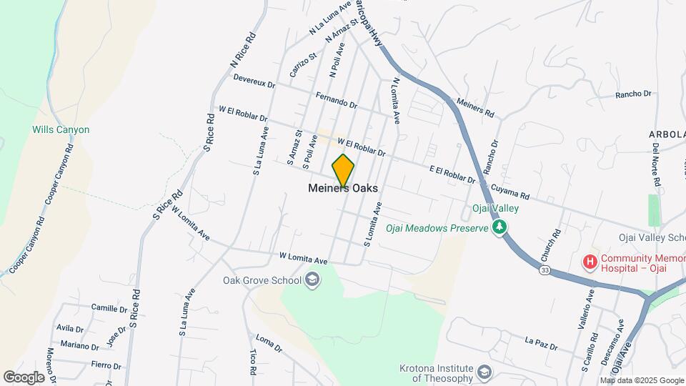 223 S Padre Juan Ave Map and Location Details