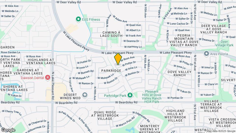 9658 W Potter Dr Map and Location Details