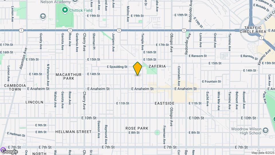 1380 Ohio Ave Map and Location Details