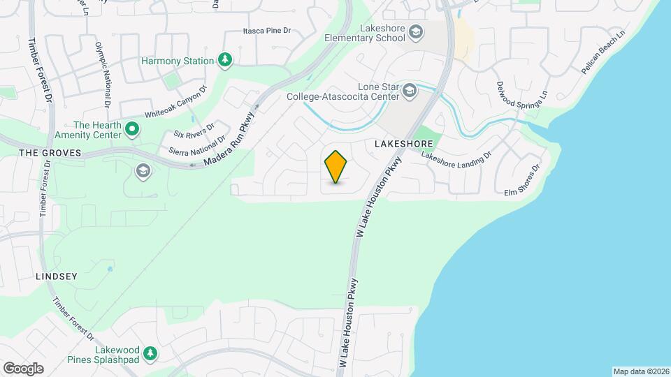 13027 Sweetgum Shores Dr Map and Location Details