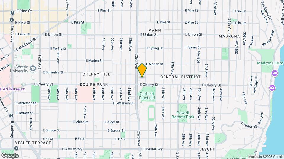 New Garfield Apartments Map and Location Details