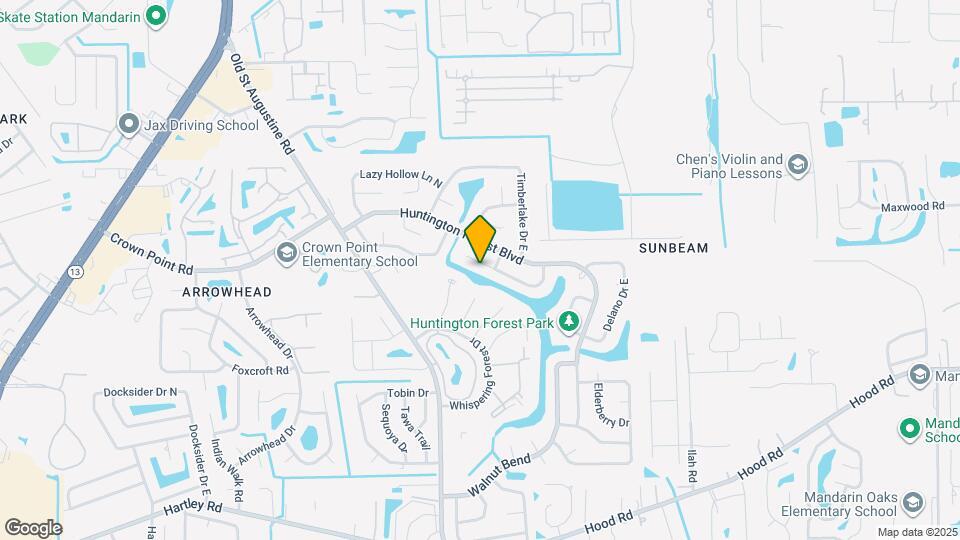 4252 Pilgrim Way Map and Location Details