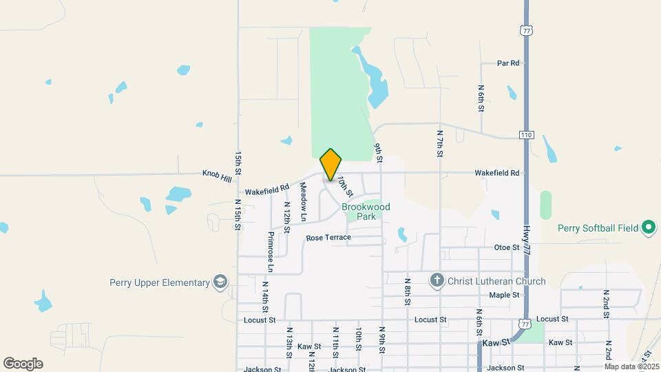 1710 Parklane Dr Map and Location Details