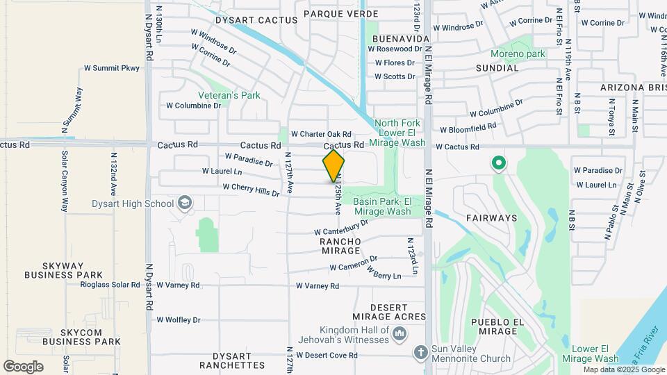 12505 W Laurel Ln Map and Location Details