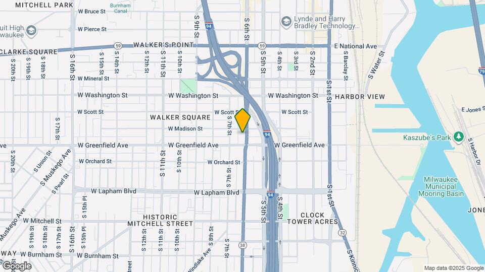 La Paz Apartments Mapa y Detalles de la Ubicación