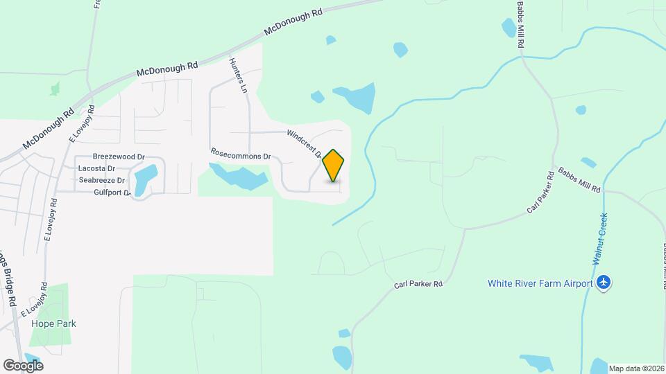 2968 Rosecommons Dr Map and Location Details