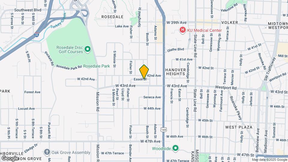 2517 Essex St Mapa y Detalles de la Ubicación